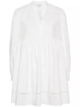 Платье мини из органического хлопка Claudie Pierlot, белый