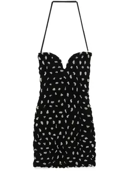Платье мини Jannika Nanushka, черный