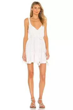 Платье мини Karina Grimaldi Averie, белый