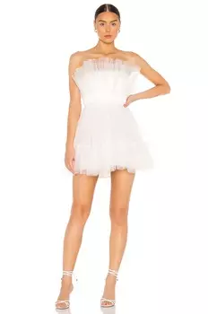 Платье мини Katie May Ellee, слоновая кость