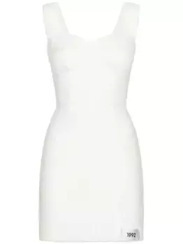 Платье мини KIM DOLCE&GABBANA DOLCE & GABBANA, белый