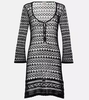 Платье-мини крючком Pia Isabel Marant, черный