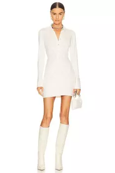Платье мини L'Academie Anders, слоновая кость