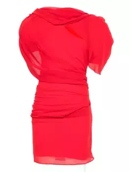 Платье мини La robe Castagna JACQUEMUS, красный