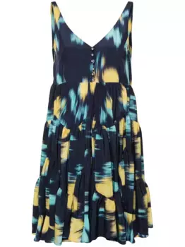 Платье мини Lanvin, синий