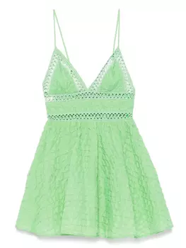 Платье мини Lavene Charo Ruiz Ibiza, зеленый