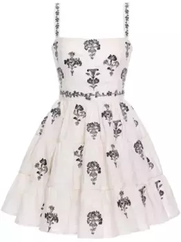 Платье мини Lima Guayacan AGUA BY AGUA BENDITA, белый