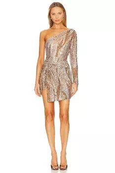 Платье мини Lovers and Friends Amaryllis, цвет Stardust Multi