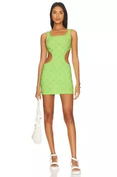 Платье мини Lovers and Friends In My Moment, цвет Neon Green