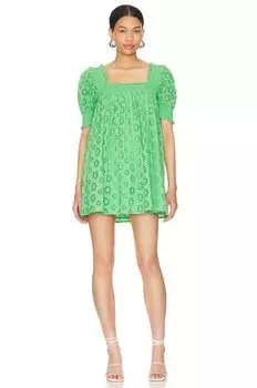 Платье мини Lovers and Friends Reston, зеленый