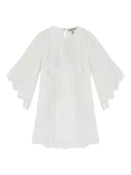 Платье мини Luci AllSaints, белый