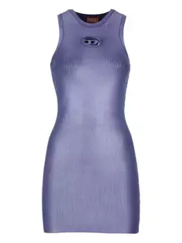 Платье мини M-Caddix-M в рубчик DIESEL, фиолетовый