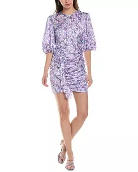 Платье-мини Maje, фиолетовый