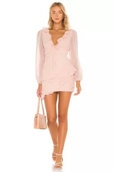 Платье мини MAJORELLE Alejandra, цвет Blush Pink