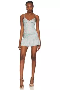 Платье мини MAJORELLE Melville, цвет Blue Watercolor