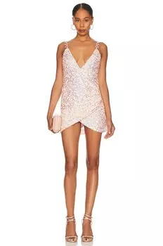 Платье мини MAJORELLE Trish Sequin, цвет Iridescent Multi