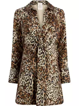 Платье мини Mckenna Cinq A Sept, коричневый