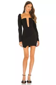 Платье мини Michael Costello x REVOLVE Racquel, черный