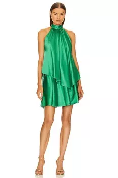 Платье мини Michael Costello x REVOLVE Stella, цвет Bright Green