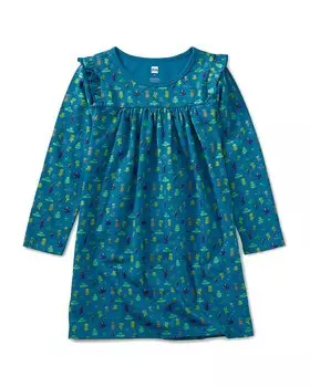 Платье-мини Mighty от Tea Collection, белый