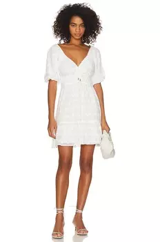 Платье мини MINKPINK Abella, белый