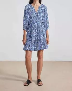 Платье Mini Mitte в цвете Piet Floral Blue APIECE APART