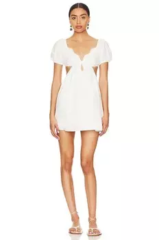 Платье мини MORE TO COME Jara, слоновая кость