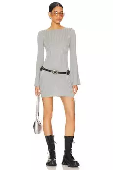 Платье мини MORE TO COME Meira, серый