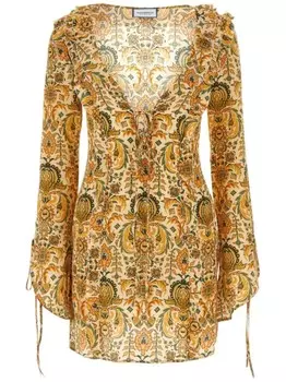 Платье мини Nati PANTAMOLLE, оранжевый