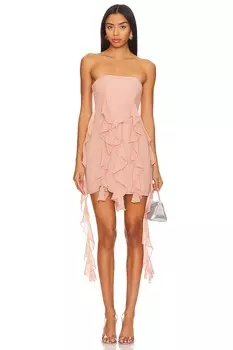 Платье мини NBD Denali, цвет Blush Pink