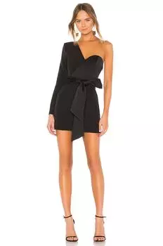 Платье мини NBD Monsieur, черный