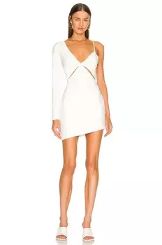 Платье мини NBD Tobias, слоновая кость