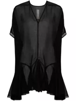 Платье мини New Divine Rick Owens, черный