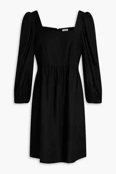 Платье мини Palerme со сборками BA&SH, черный