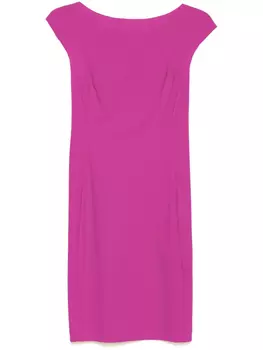 Платье мини Patrizia Pepe с короткими рукавами, фиолетовый