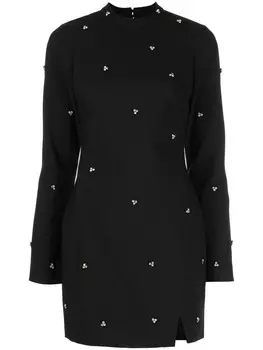 Платье мини Phillips с пайетками Likely, черный