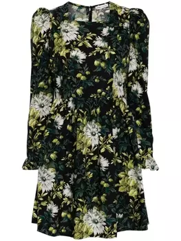 Платье мини Prairie из коллаборации с Laura Ashley Batsheva, черный