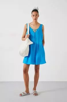 Платье мини Rebekah Hush, синий