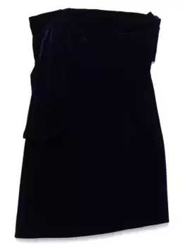 Платье мини с бантом Givenchy, синий