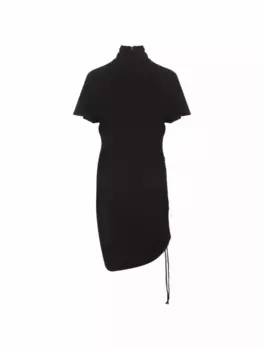 Платье мини с драпировкой Isabel Marant toile, черный