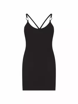 Платье мини с логотипом Heron Preston