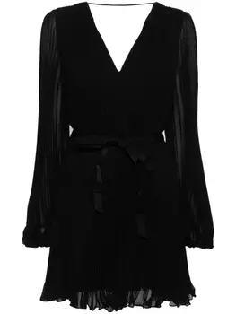 Платье мини с открытой спиной Max Mara, черный