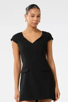 Платье мини с рукавами Layla Forever New, черный