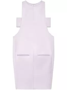 Платье мини Scuba Courrges, розовый