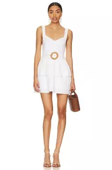 Платье мини Show Me Your Mumu Cosmo, белый