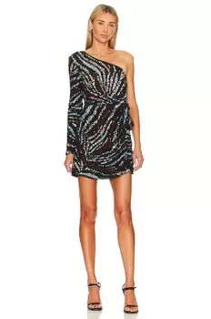 Платье мини Show Me Your Mumu Shimmy, цвет Starburst Sequins