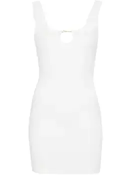 Платье мини Sierra JACQUEMUS, белый
