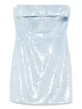 Платье мини Sisu The New Arrivals Ilkyaz Ozel, синий
