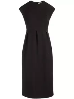 Платье мини со сборками Bally, черный