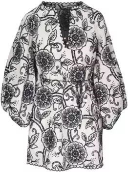 Платье мини Tallow ZIMMERMANN, черный